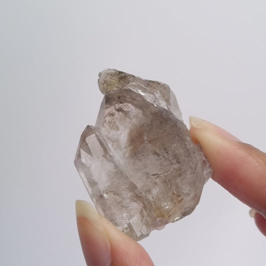 Double terminated, Smoky Quartz Floater, Malawi