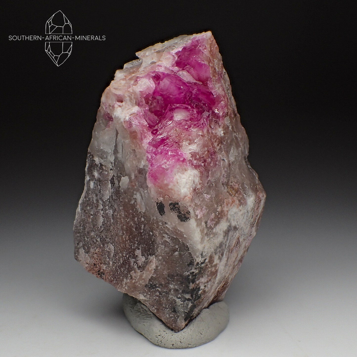 Cobaltoan Calcite/Dolomite on Matrix Crystal Specimen, DRC
