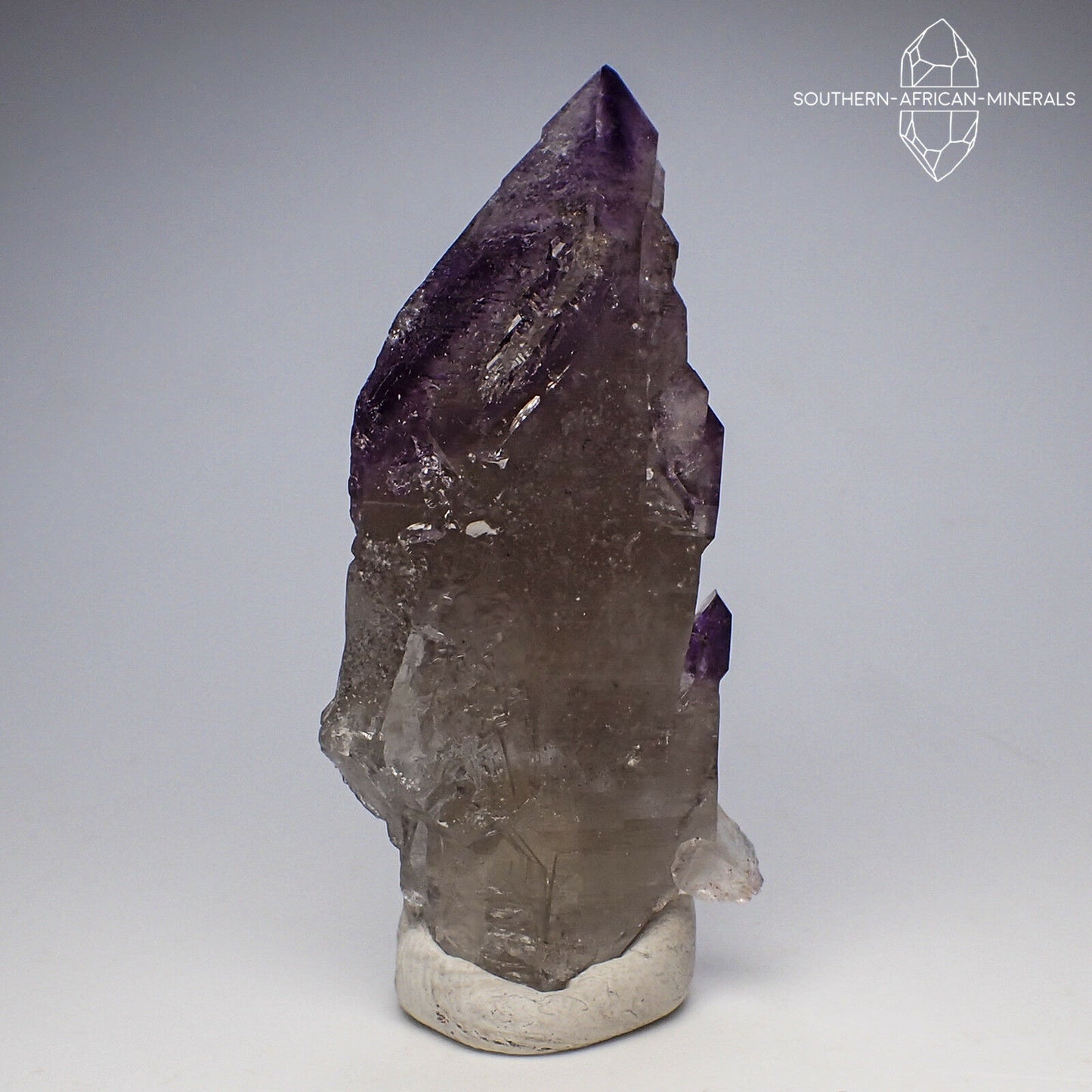 Brandberg Lustrous Amethyst Phantom Quartz Crystal, Goboboseb, Namibia