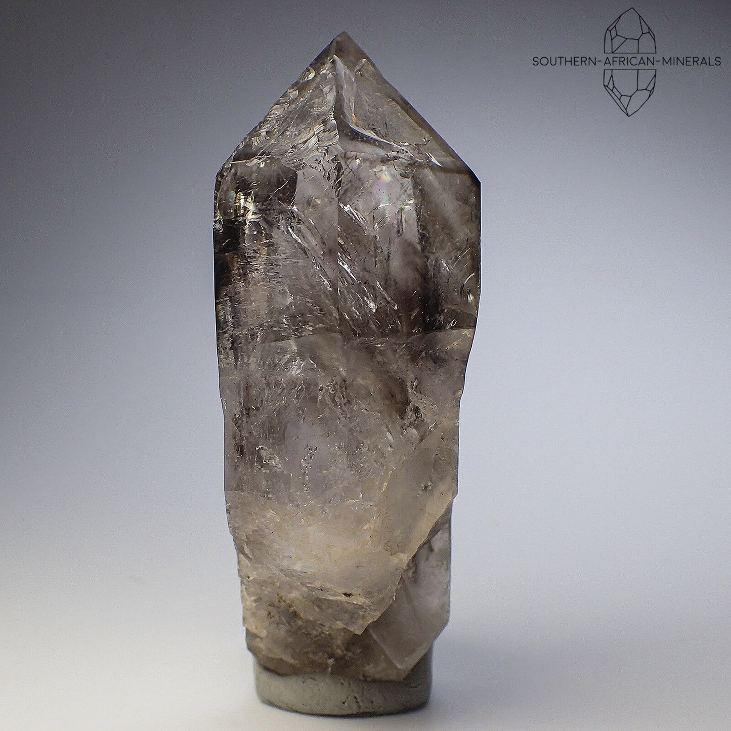 Brandberg Lustrous Smoky Quartz Crystal Specimen, Goboboseb, Namibia