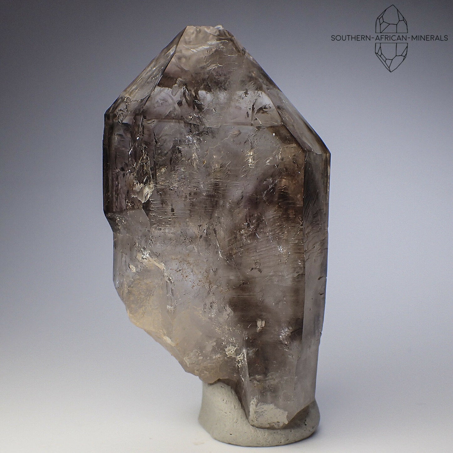 Brandberg Lustrous Smoky Quartz Crystal Specimen, Goboboseb, Namibia
