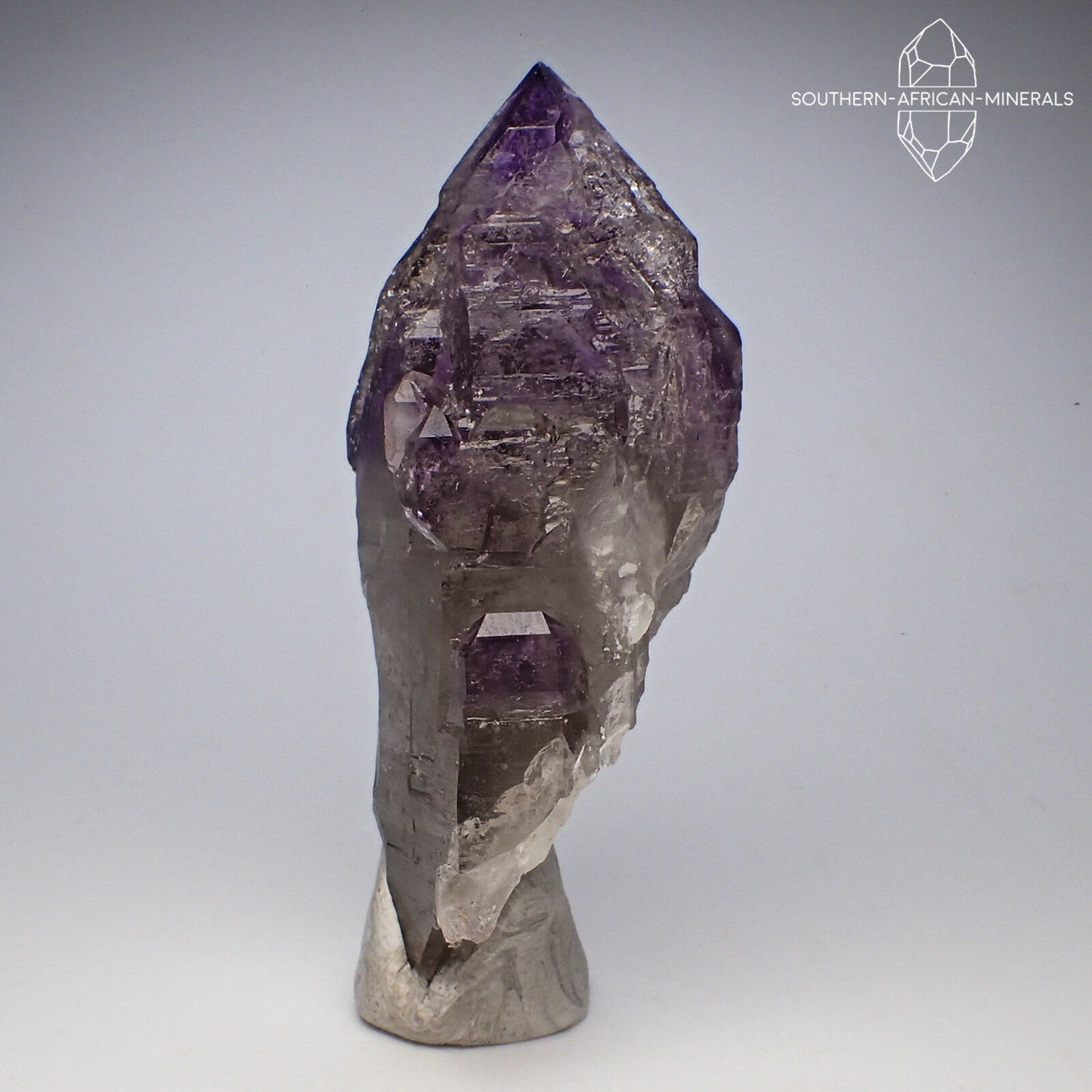 Brandberg Lustrous Amethyst Phantom Quartz Crystal, Goboboseb, Namibia