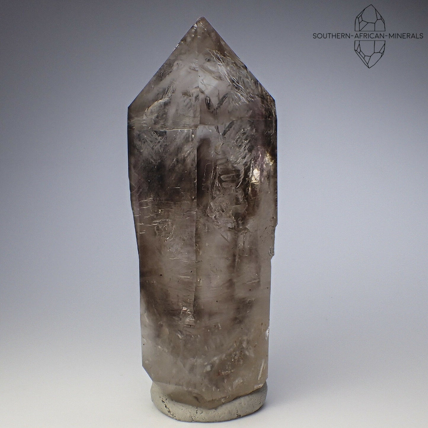 Brandberg Lustrous Smoky Quartz Crystal Specimen, Goboboseb, Namibia