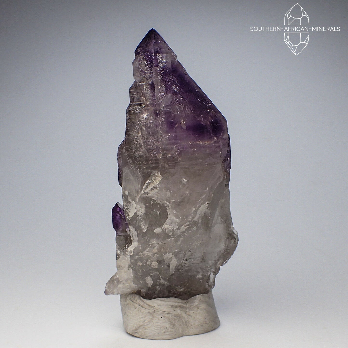 Brandberg Lustrous Amethyst Phantom Quartz Crystal, Goboboseb, Namibia