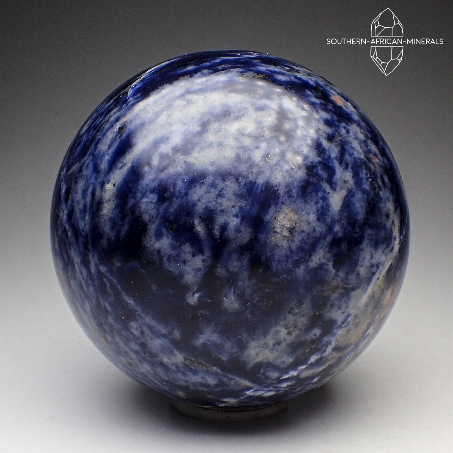 Sodalite Crystal Sphere, Madagascar