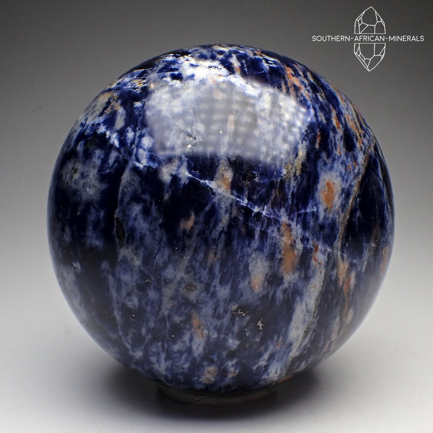 Sodalite Crystal Sphere, Madagascar