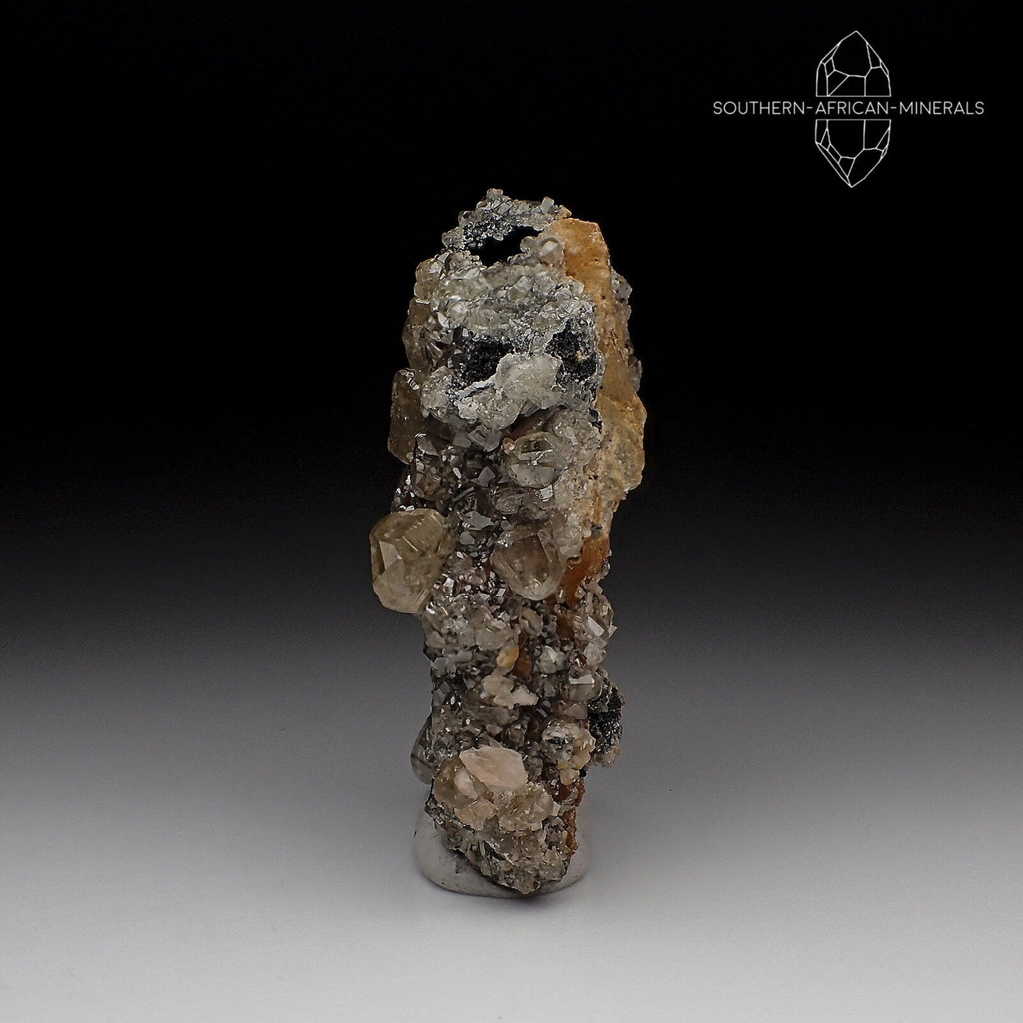 Cerussite and Galena Crystal Specimen, Atlas Mountain Range, Morocco