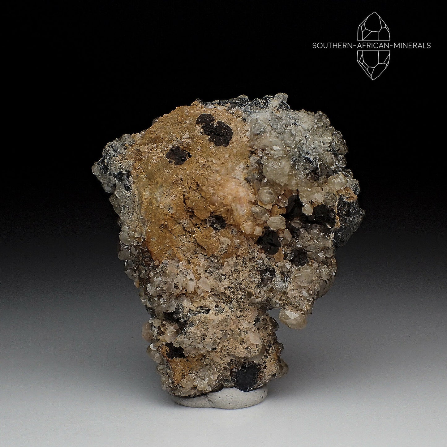 Cerussite and Galena Crystal Specimen, Atlas Mountain Range, Morocco