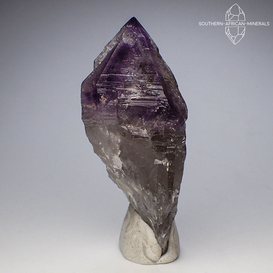 Brandberg Lustrous Amethyst Phantom Quartz Crystal, Goboboseb, Namibia