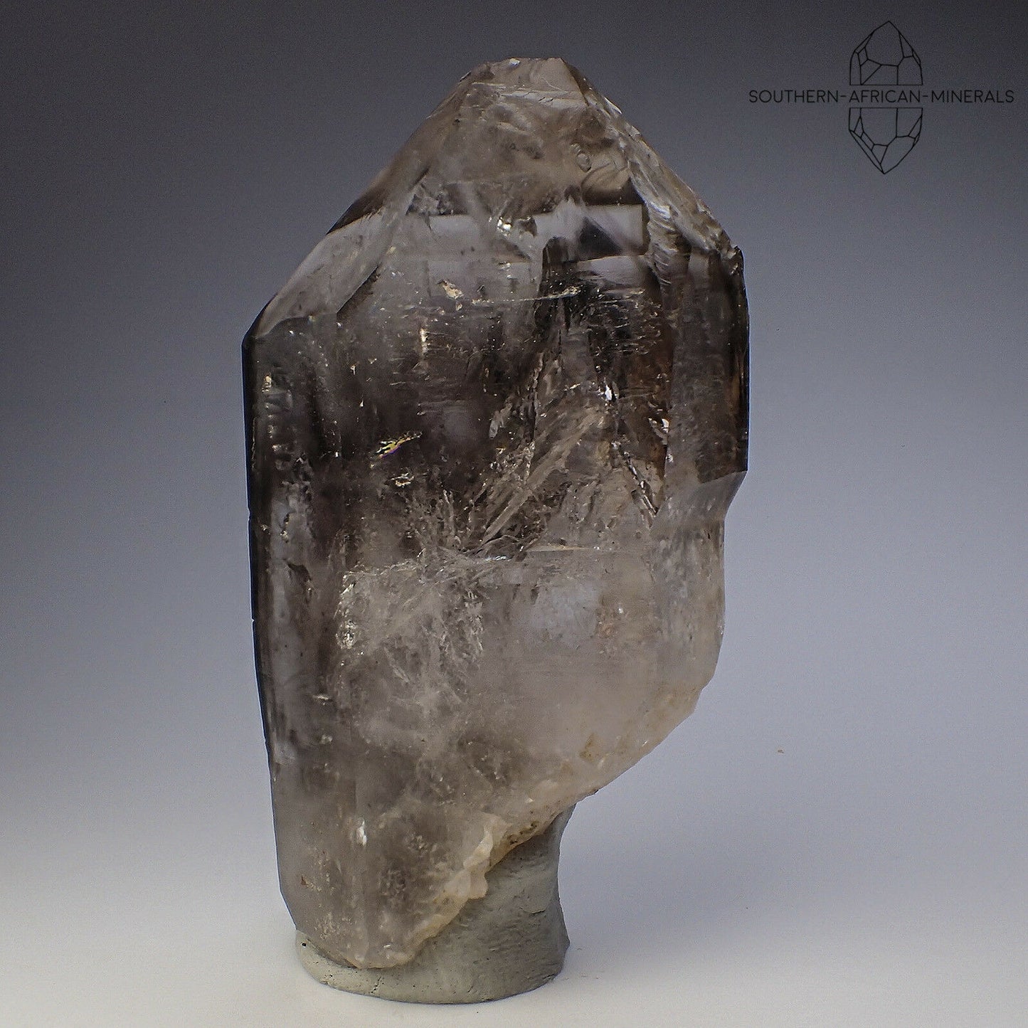 Brandberg Lustrous Smoky Quartz Crystal Specimen, Goboboseb, Namibia