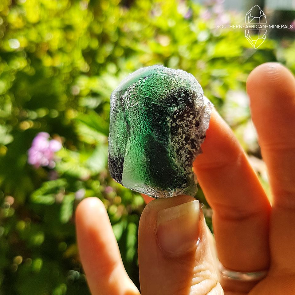 Green Fluorite Crystal Specimen, Erongo, Namibia
