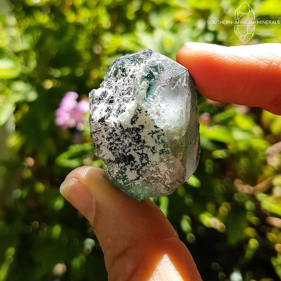 Green Fluorite Crystal Specimen, Erongo, Namibia