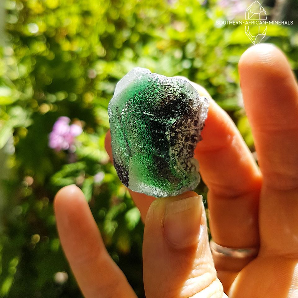 Green Fluorite Crystal Specimen, Erongo, Namibia