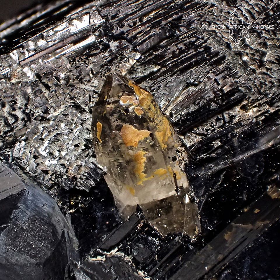 Black Tourmaline Crystal Specimen, Erongo, Namibia