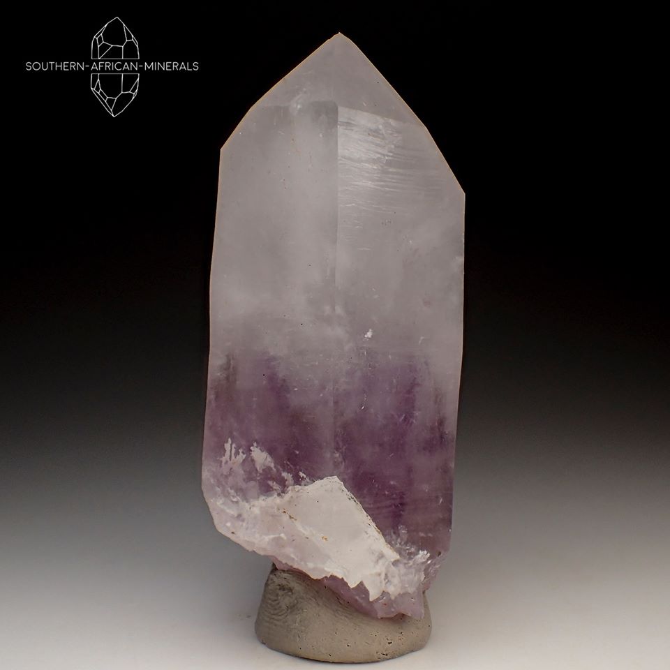 Brandberg Lustrous Amethyst Quartz Crystal, Goboboseb, Namibia