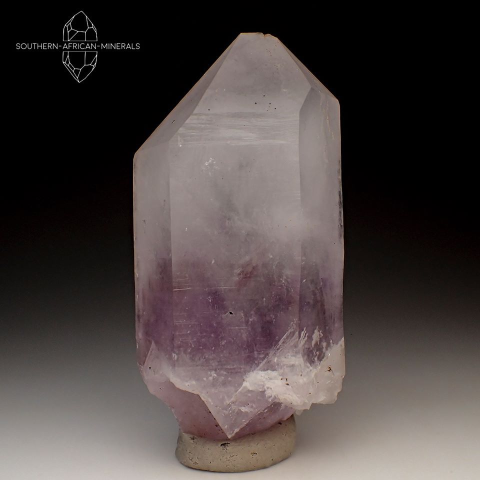 Brandberg Lustrous Amethyst Quartz Crystal, Goboboseb, Namibia