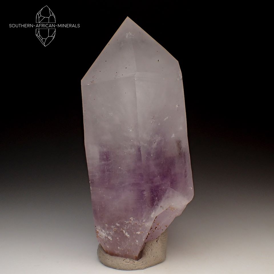 Brandberg Lustrous Amethyst Quartz Crystal, Goboboseb, Namibia