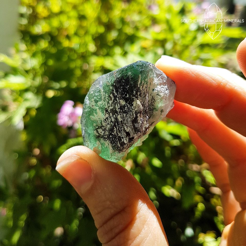 Green Fluorite Crystal Specimen, Erongo, Namibia
