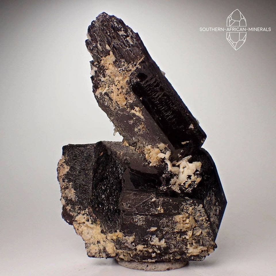 Black Tourmaline Crystal Specimen, Erongo, Namibia