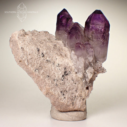 Brandberg Amethyst Cluster, Goboboseb, Namibia