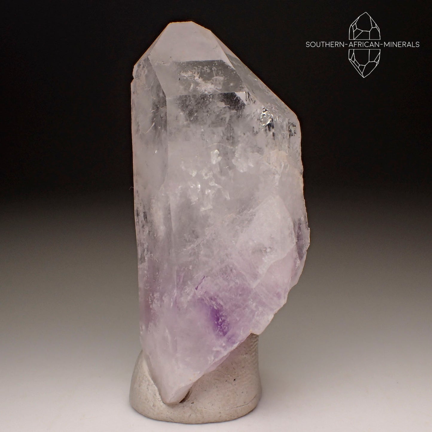 Brandberg Light Amethyst Quartz Crystal, Goboboseb, Namibia