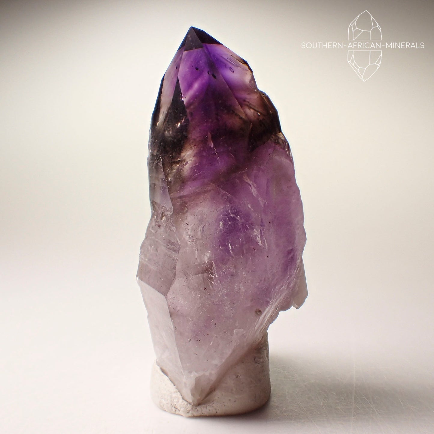 Brandberg Amethyst Phantom Quartz Crystal, Goboboseb, Namibia