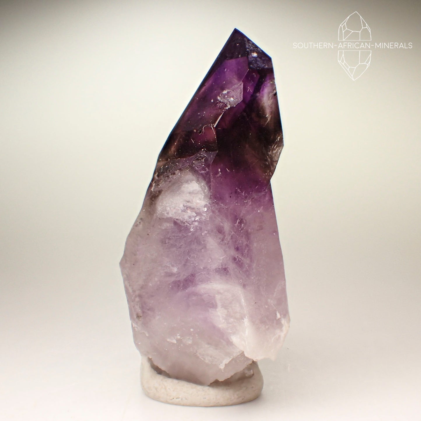 Brandberg Amethyst Phantom Quartz Crystal, Goboboseb, Namibia