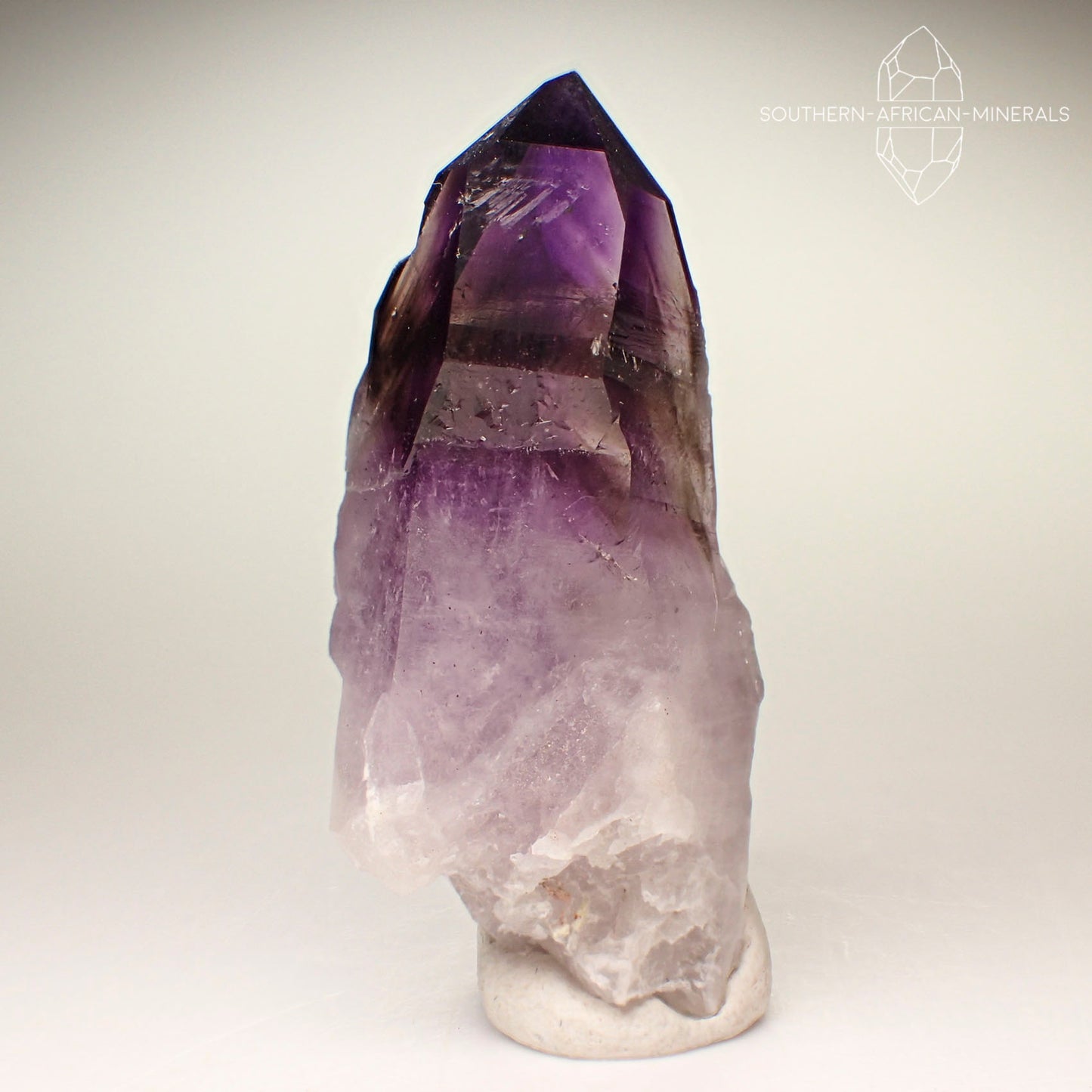 Brandberg Amethyst Phantom Quartz Crystal, Goboboseb, Namibia