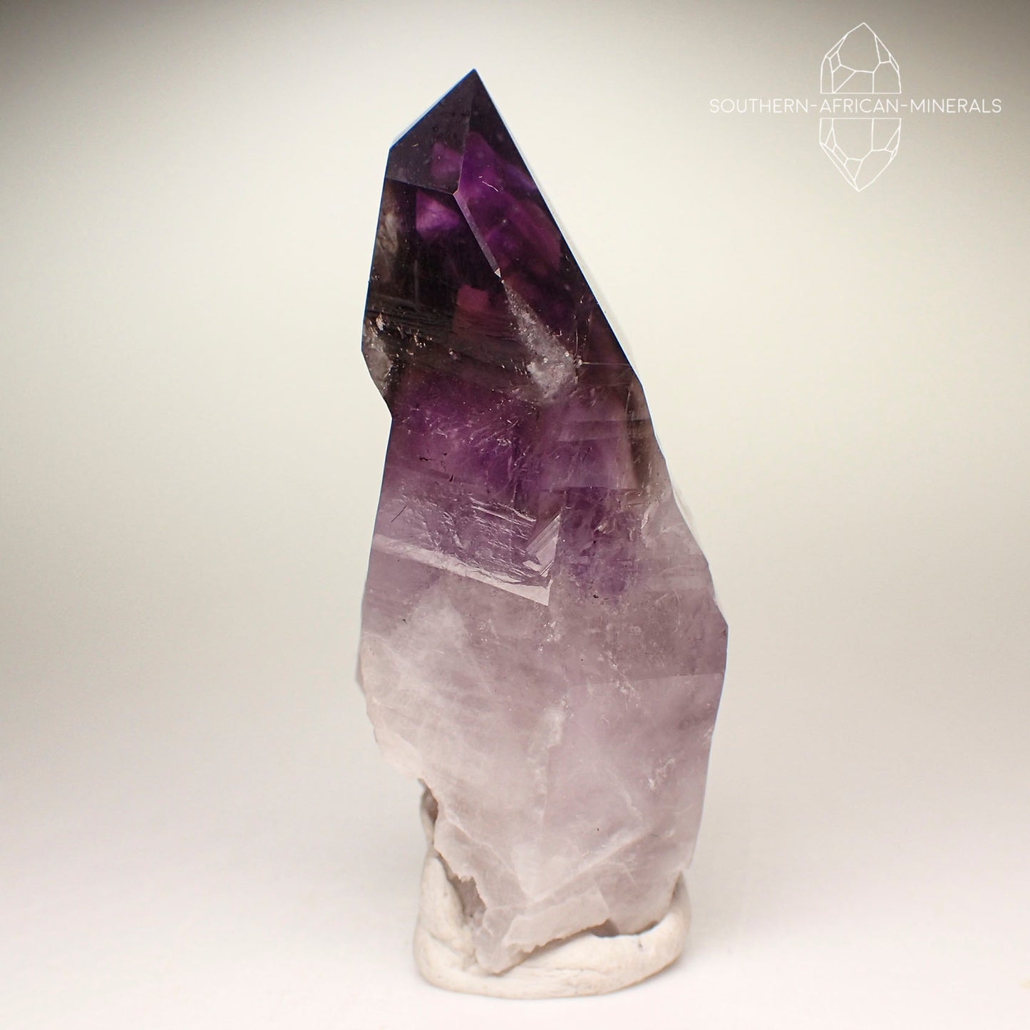 Brandberg Amethyst Phantom Quartz Crystal, Goboboseb, Namibia