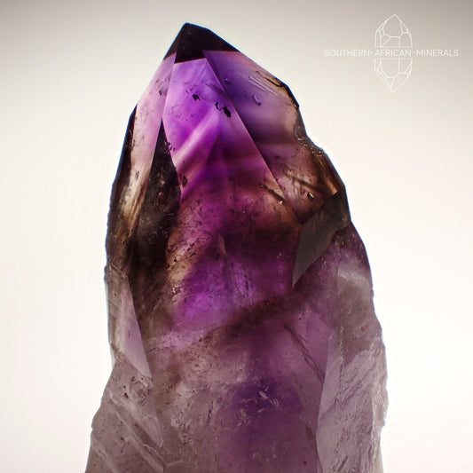 Brandberg Amethyst Phantom Quartz Crystal, Goboboseb, Namibia