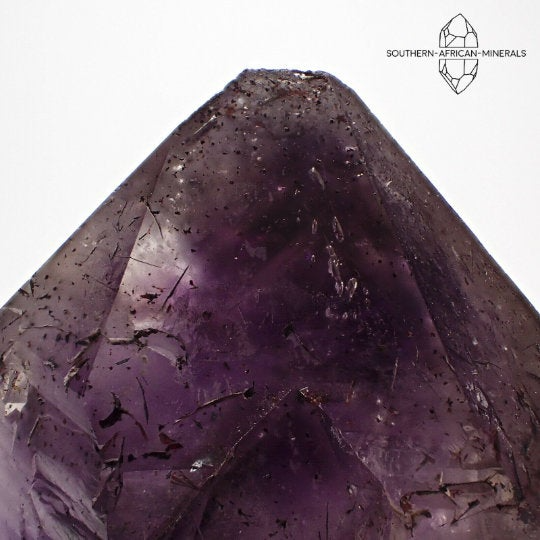 Brandberg Lustrous Amethyst Smoky Quartz Crystal, Goboboseb, Namibia