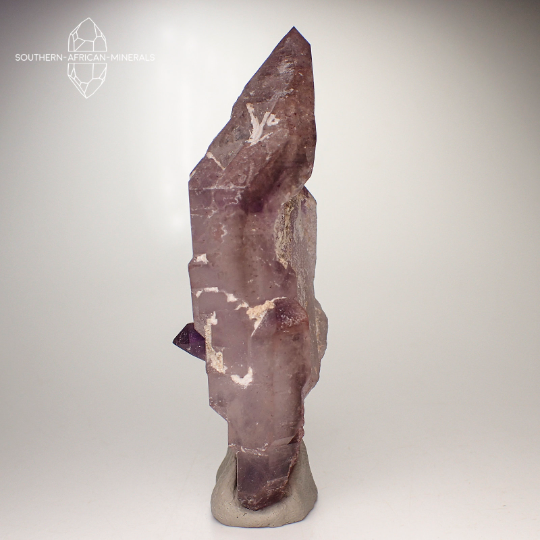 Brandberg Amethyst Double-terminated Quartz Crystal, Goboboseb, Namibia