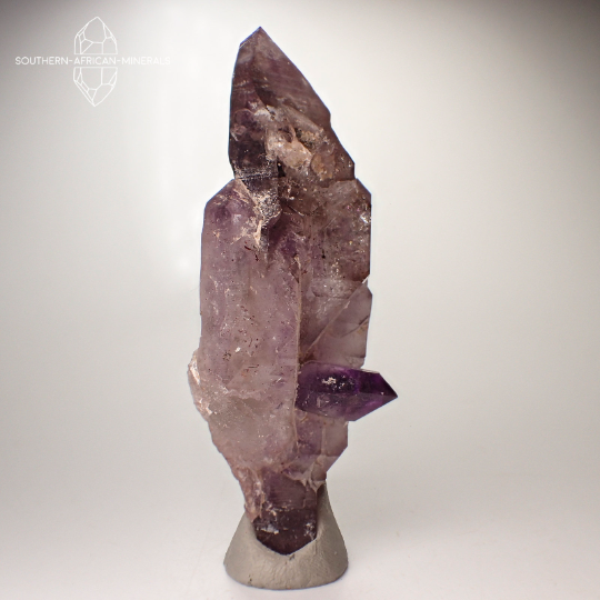 Brandberg Amethyst Double-terminated Quartz Crystal, Goboboseb, Namibia