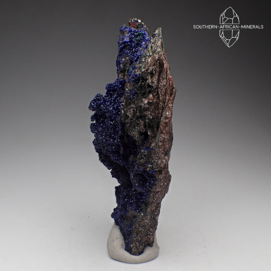 Stunning Azurite Crystal Specimen, Touissit-Bou Beker District, Morocco