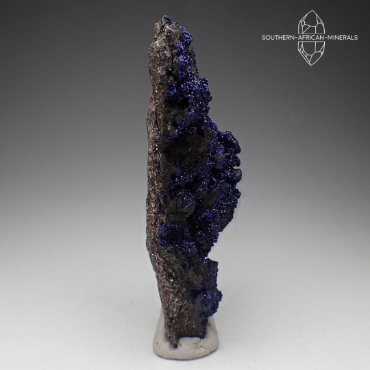 Stunning Azurite Crystal Specimen, Touissit-Bou Beker District, Morocco