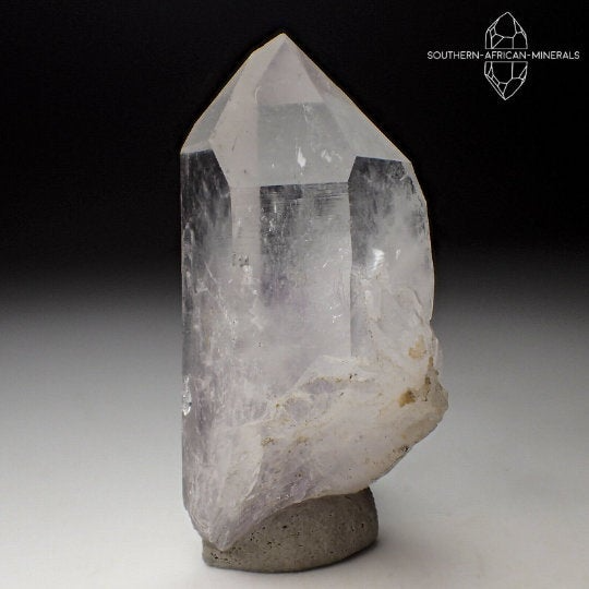 Brandberg Lustrous Royal Amethyst outlet Smoky Enhydro Quartz Crystal Goboboseb Namibia