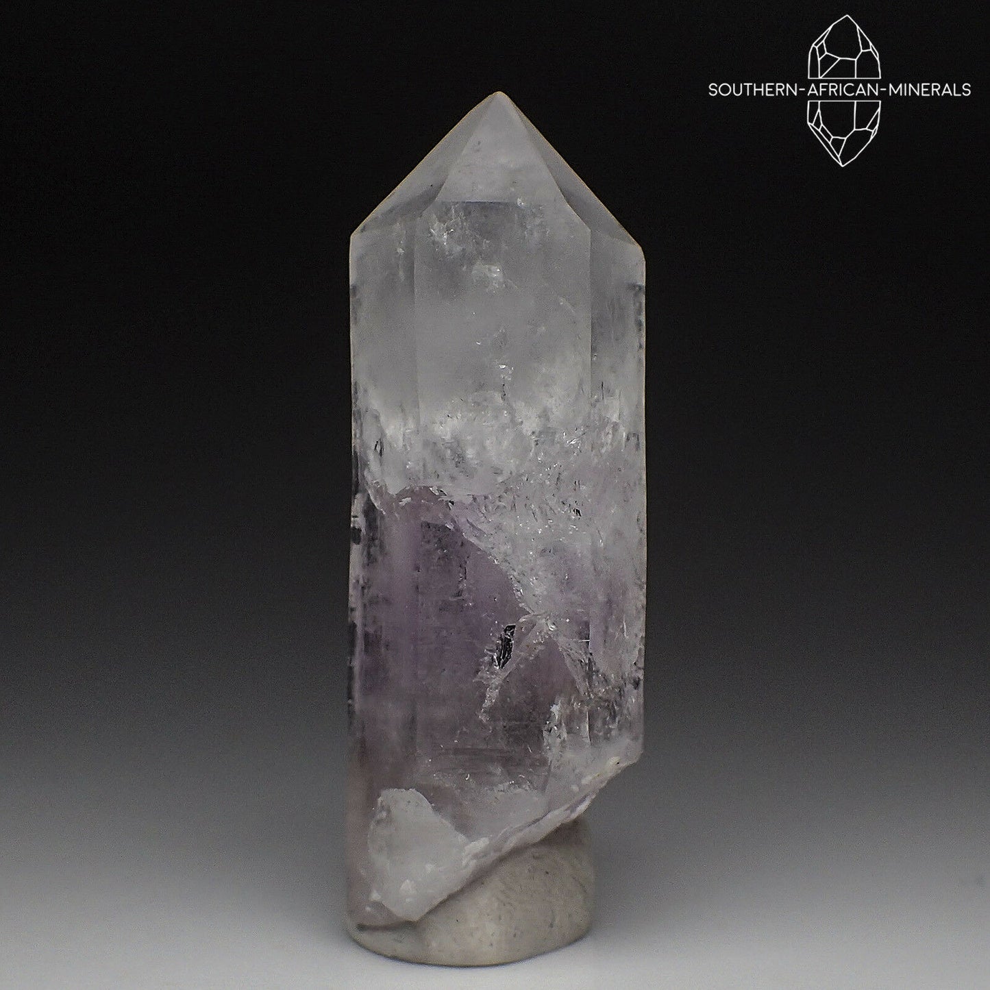 Brandberg Lustrous Amethyst Phantom Quartz Crystal, Goboboseb, Namibia