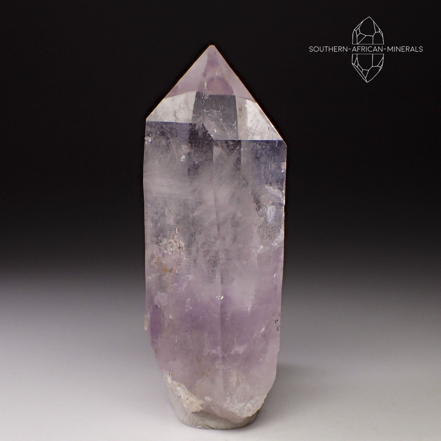 Brandberg Lustrous Light Amethyst Quartz Crystal, Goboboseb, Namibia