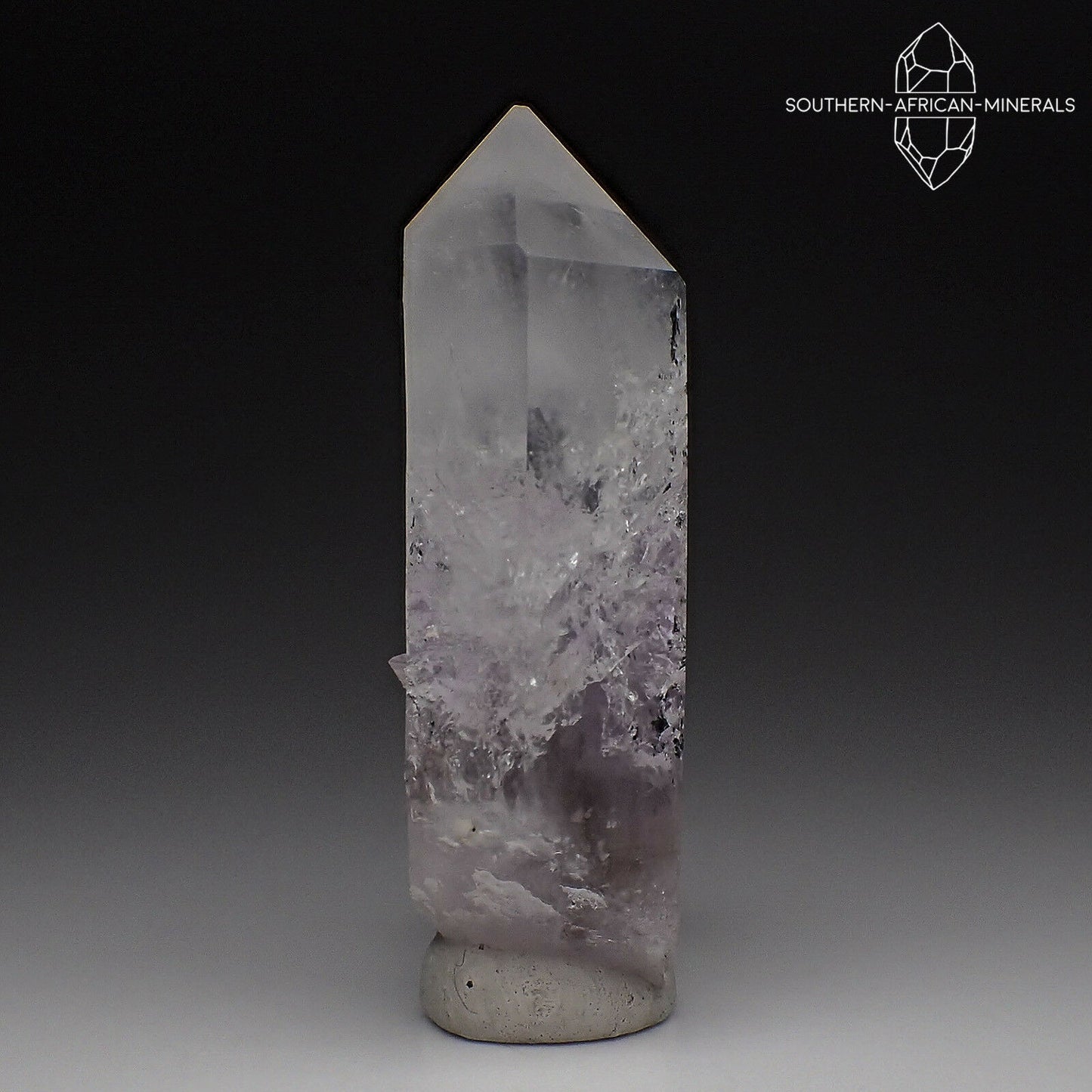 Brandberg Lustrous Amethyst Phantom Quartz Crystal, Goboboseb, Namibia