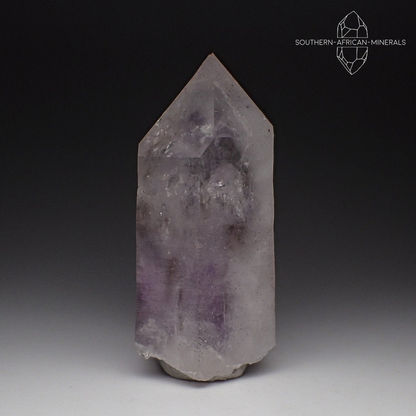 Brandberg Amethyst Smoky Quartz Crystal, Goboboseb, Namibia