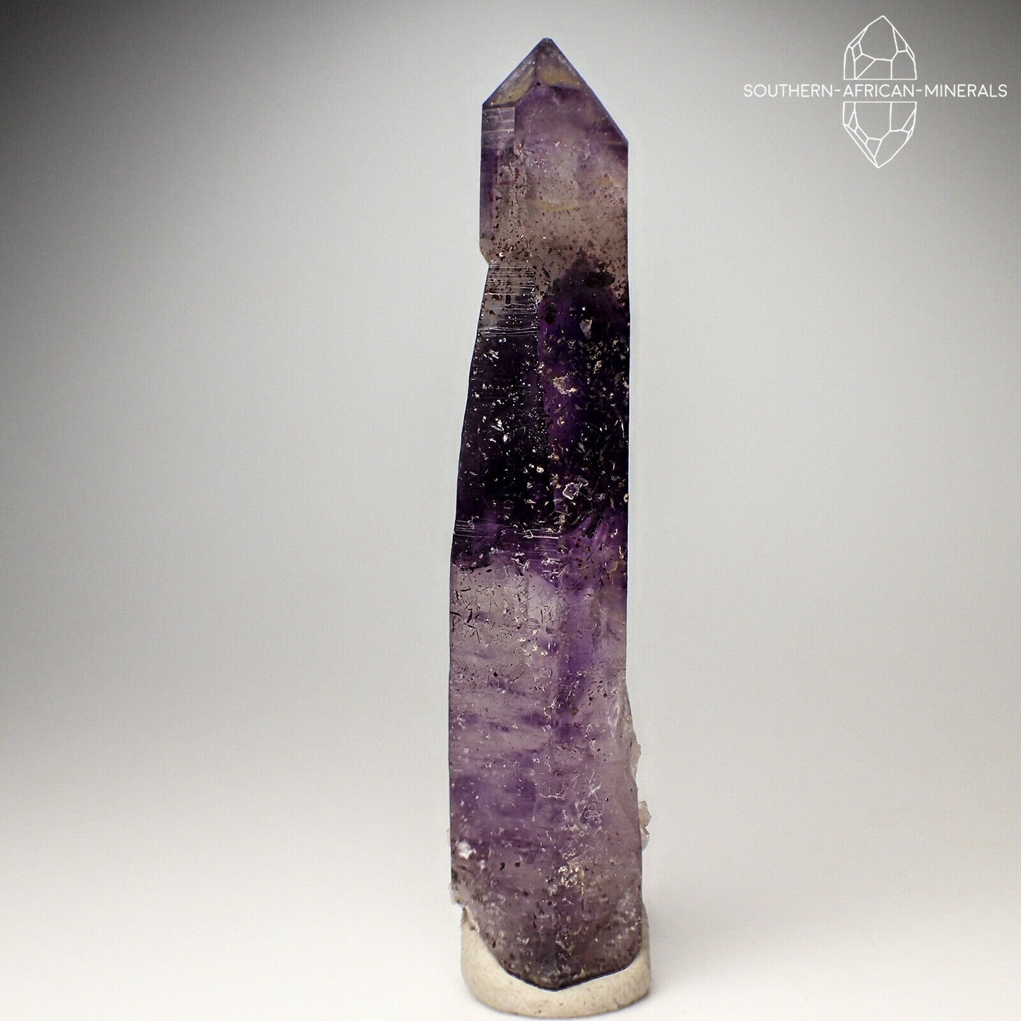 Brandberg Lustrous Royal Amethyst Phantom Quartz Crystal, Goboboseb, Namibia