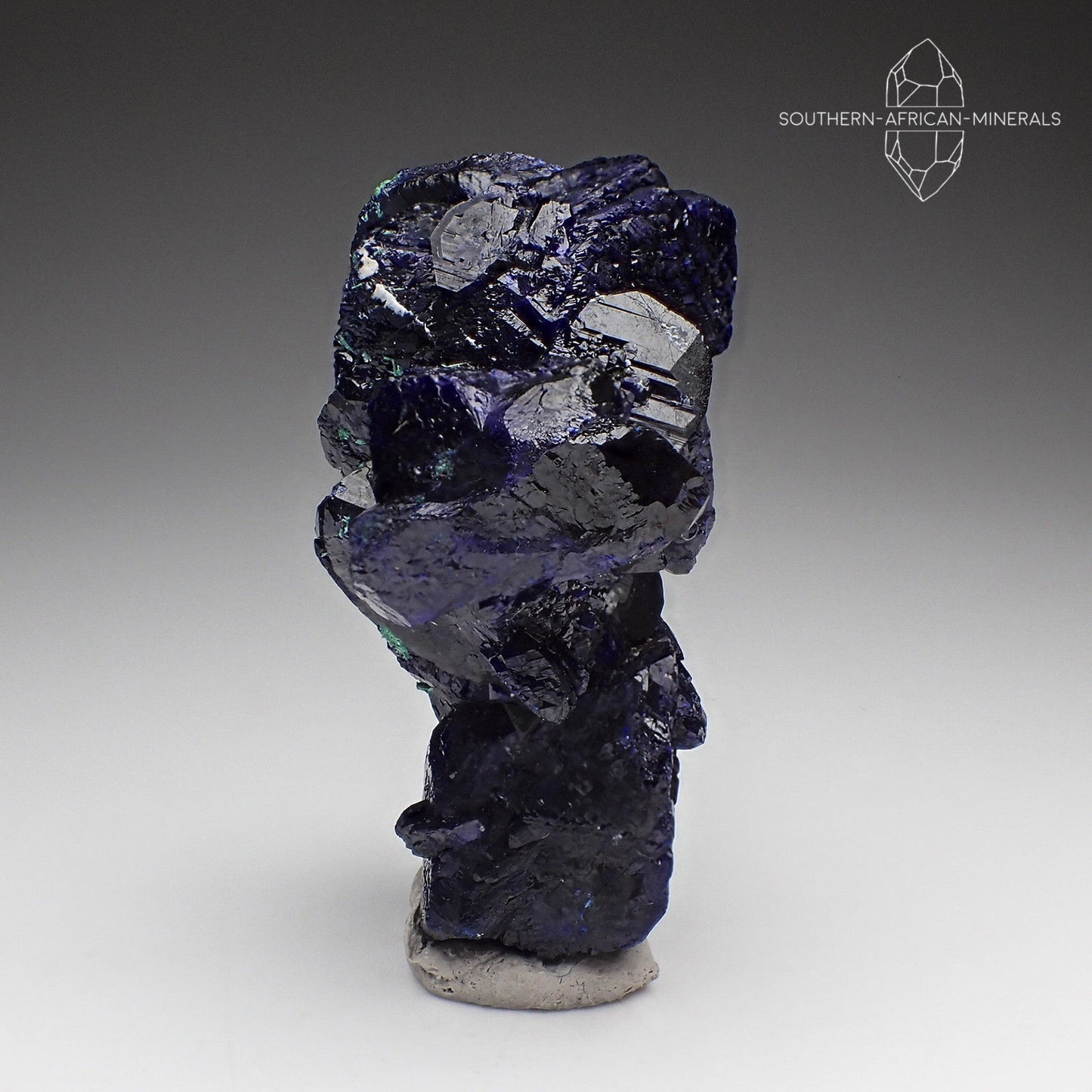 Azurite Crystal Specimen, Touissit-Bou Beker District, Morocco