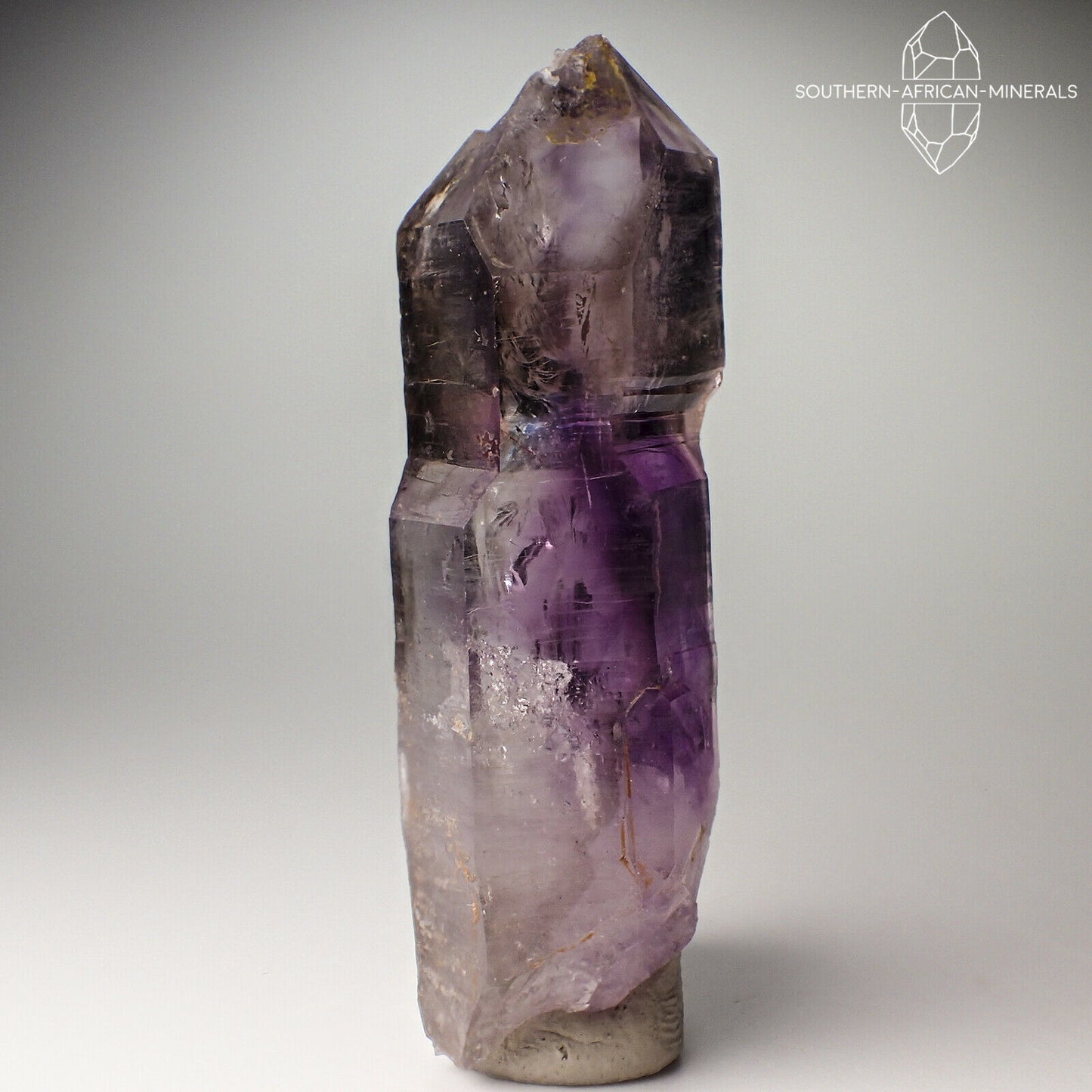 Brandberg Lustrous Amethyst Quartz Crystal Sceptre, Goboboseb, Namibia