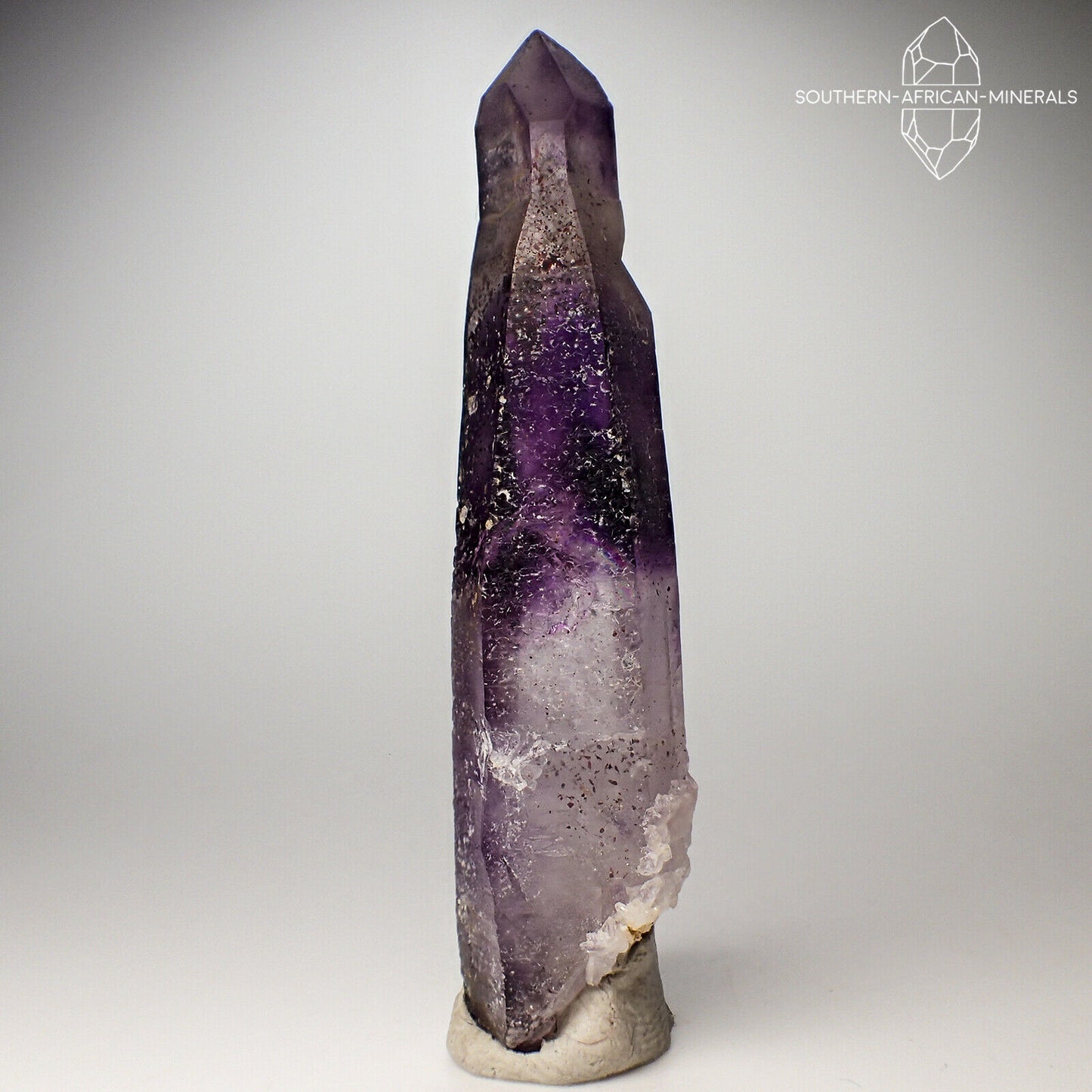 Brandberg Lustrous Royal Amethyst Phantom Quartz Crystal, Goboboseb, Namibia