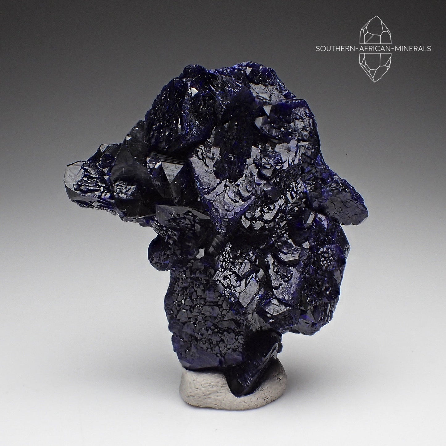 Azurite Crystal Specimen, Touissit-Bou Beker District, Morocco