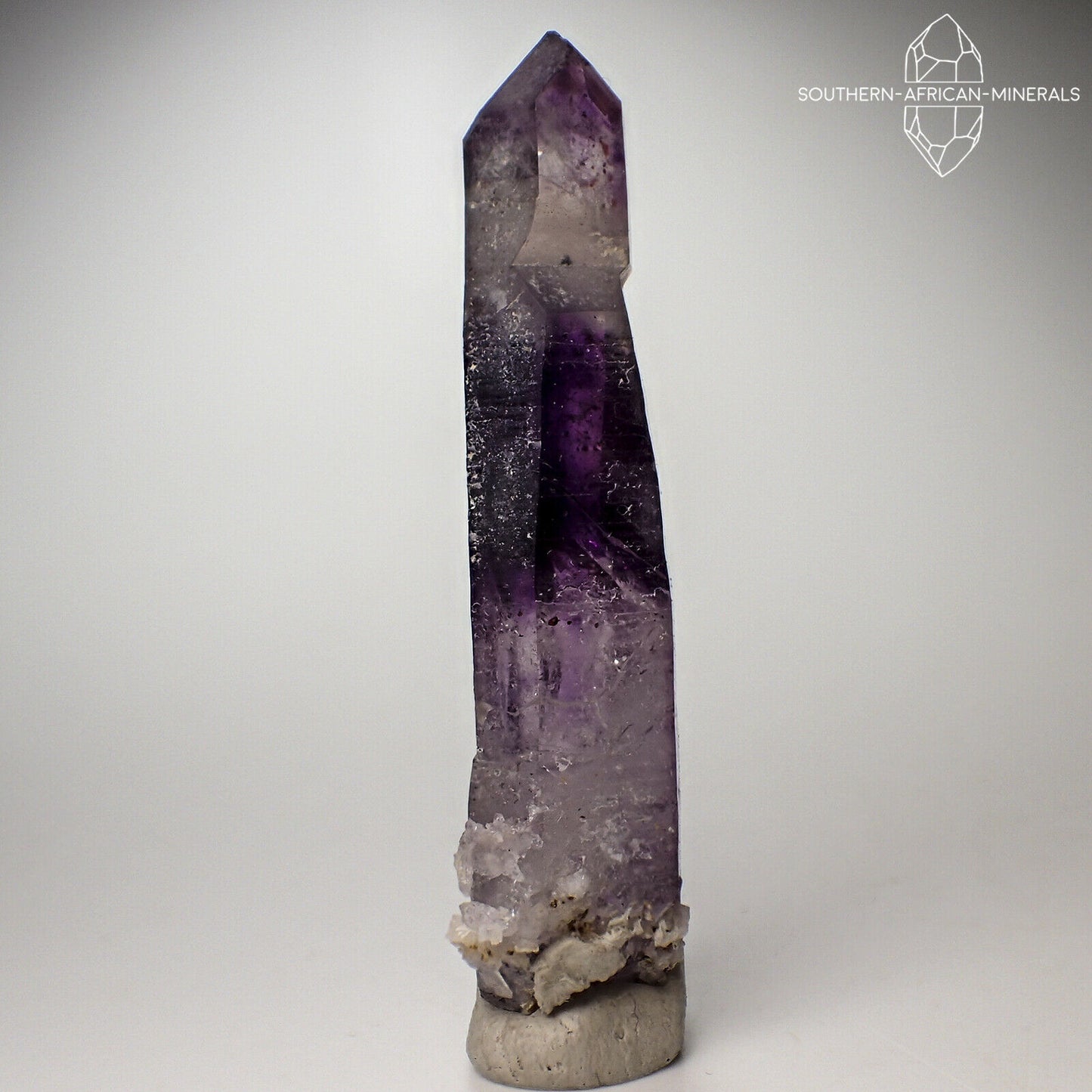 Brandberg Lustrous Royal Amethyst Phantom Quartz Crystal, Goboboseb, Namibia