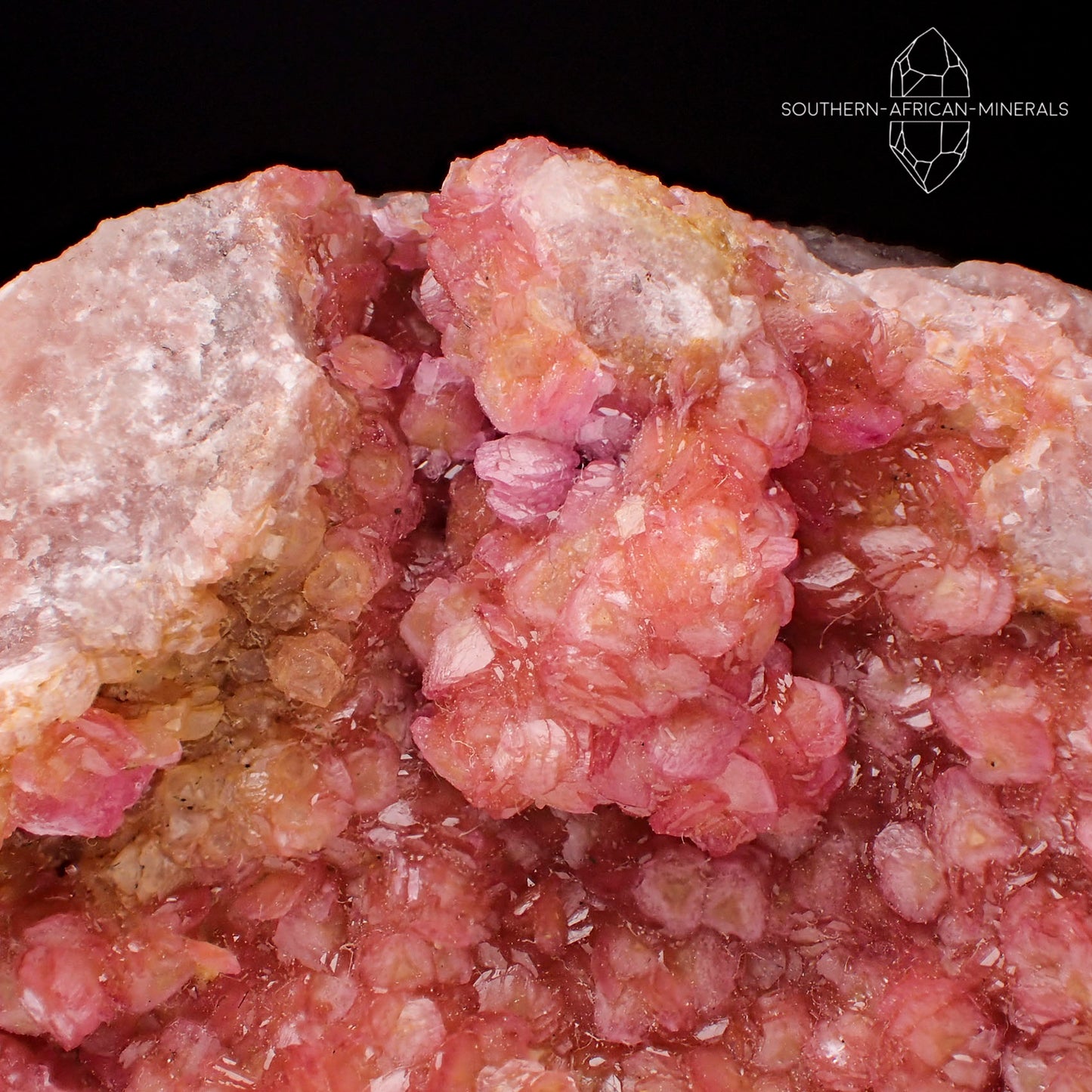 Cobaltoan Calcite/Dolomite on Matrix Crystal Specimen, DRC