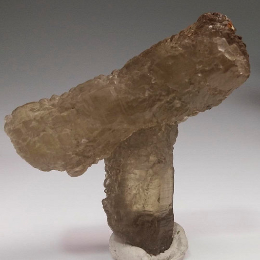 Rare Double-terminated Smoky Quartz Crystal Specimen Erongo, Namibia