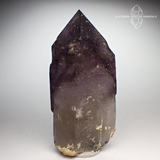 Brandberg Lustrous Amethyst Smoky Quartz Crystal, Goboboseb, Namibia