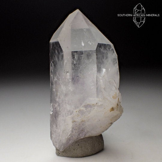 Brandberg Lustrous Amethyst Quartz Crystal, Goboboseb, Namibia
